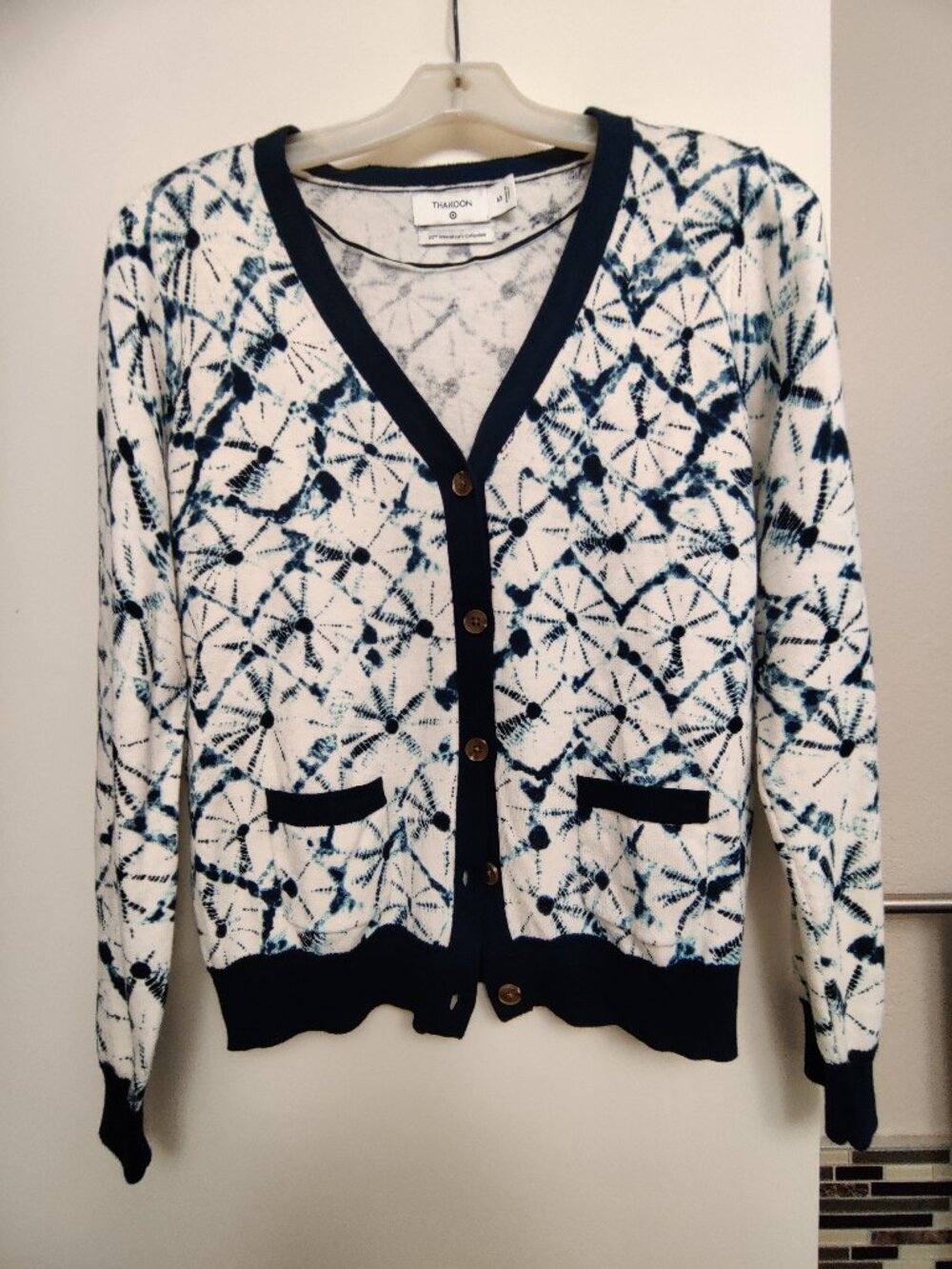 NWOT Thakoon x Target Collection SZ-S Shibori Tie Dye Knit Cardigan